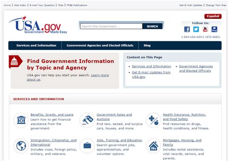 official usa.com|us government website.